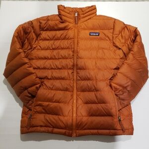 Patagonia Orange sweater Unisex M